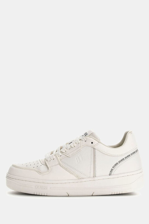 Erkek Ancona Low Eklentili Sneaker - Beyaz 