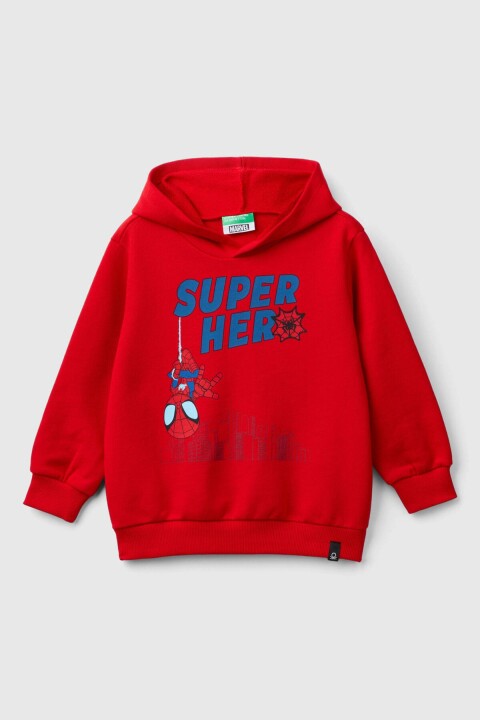 Erkek Bebek Sweatshirt - Kırmızı 