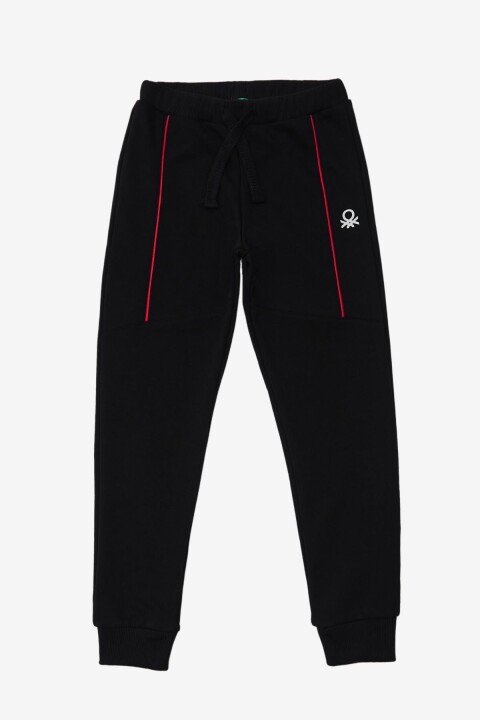 Erkek Çocuk Jogger Eşofman Altı - Siyah 