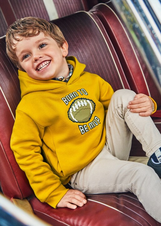 Erkek Çocuk Sweatshirt - Sarı 