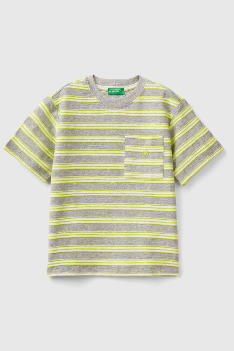 Erkek Çocuk T-Shirt - Gri 