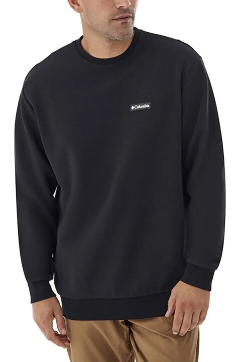 Erkek Columbia Csc M Gem Labelcrewneck Sweatshirt - Siyah 