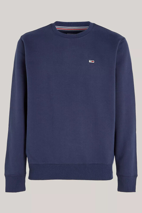 Erkek Fleece Regular Sweatshirt - Mavi 