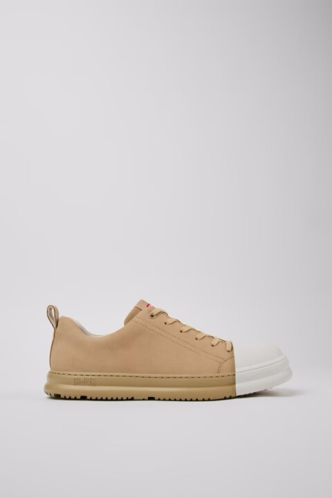 Erkek Junction Runner Sneakers - Bej 