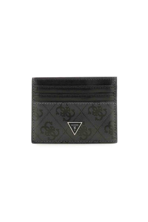 Erkek Milano Card Holder Cüzdan - Siyah 