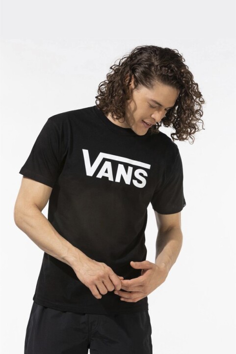 Erkek Mn Vans Classic T-Shirt - Siyah 