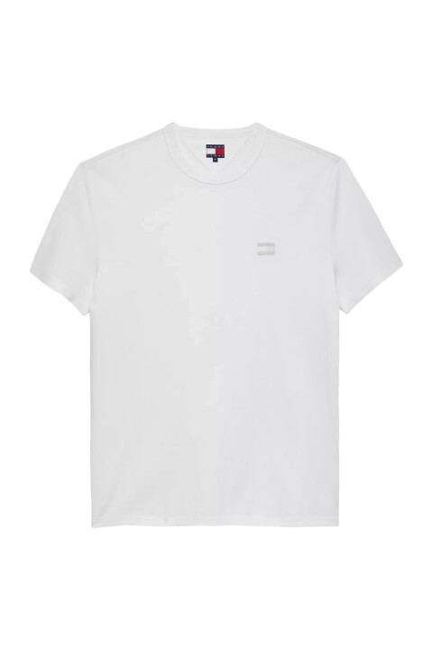 Erkek Tjm Reg Badge T-Shirt - Ekru 