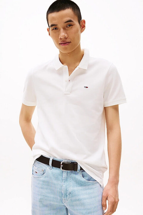 Erkek Tjm Tek Renk Polo T-Shirt - Ekru 