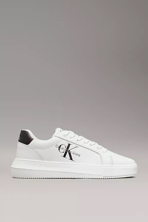 Kadın Chunky Cupsole Mono Lth Wn Sneaker-Beyaz 