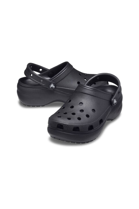 Kadın Classic Platform Terlik - Siyah 