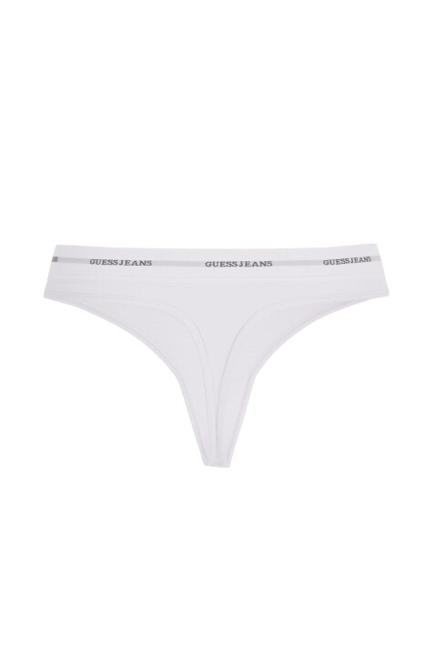 Kadın GJ Thong Accessories Külot - Beyaz 