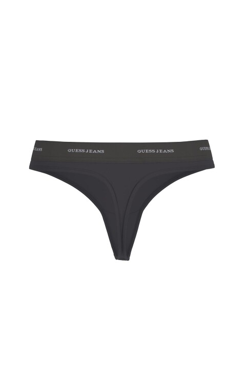 Kadın GJ Thong Accessories Külot - Siyah 