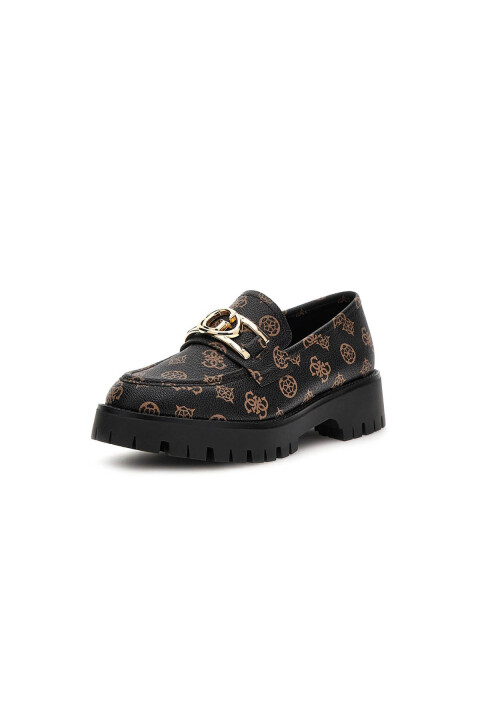 Kadın Ilary Casual Shoes Loafer Ayakkabı - Siyah Kahve 