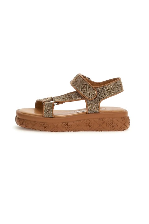 Kadın Lode2 Casual Sandalet - Kahve 