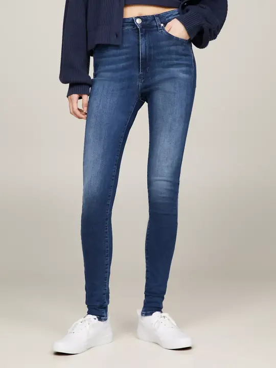 Kadın Sylvia Hr Super Skny Jean Pantolon - Denim 