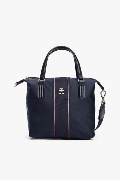 Kadın Th Poppy Küçük Tote El Çantası - Lacivert 