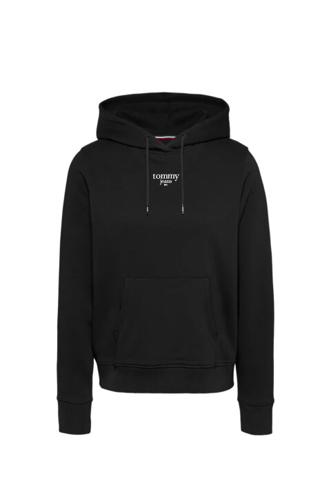 Kadın Tjw Essentıal Logo 1 Hoodıe Ext Sweatshirt-Siyah 