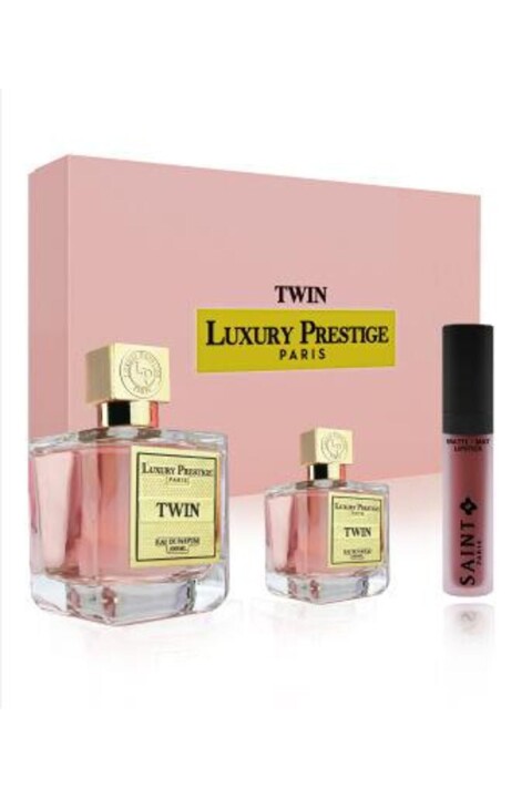 Kadın Twin 100 Ml Edp + 30 Ml Edp + Lipstick Set 