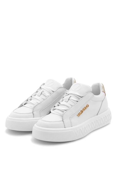 Kadın Venüs Lace-up Bağcıklı Sneakers - Beyaz - Valentino