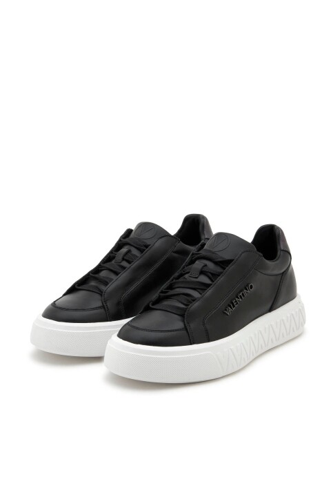 Kadın Venüs Lace-up Bağcıklı Sneakers - Siyah - Valentino