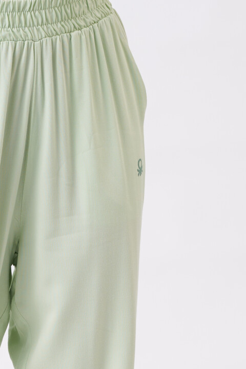 Kadın Viscon Pijama Altı - Mint Yeşili 