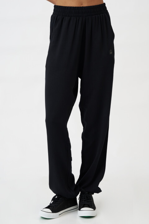 Kadın Viscon Pijama Altı - Siyah 