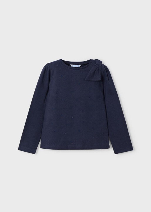 Kız Çocuk Sweatshirt - Lacivert 