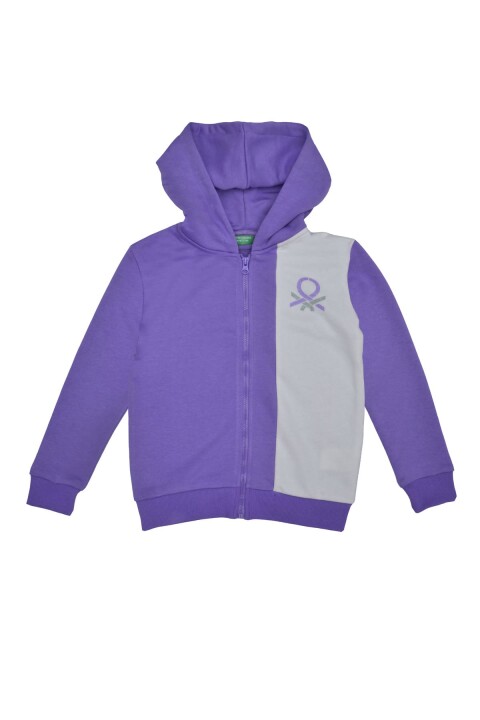 Kız Çocuk Sweatshirt - Lila 