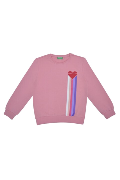 Kız Çocuk Sweatshirt - Pembe 