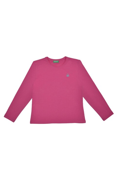 Kız Çocuk T-Shirt - Pembe 