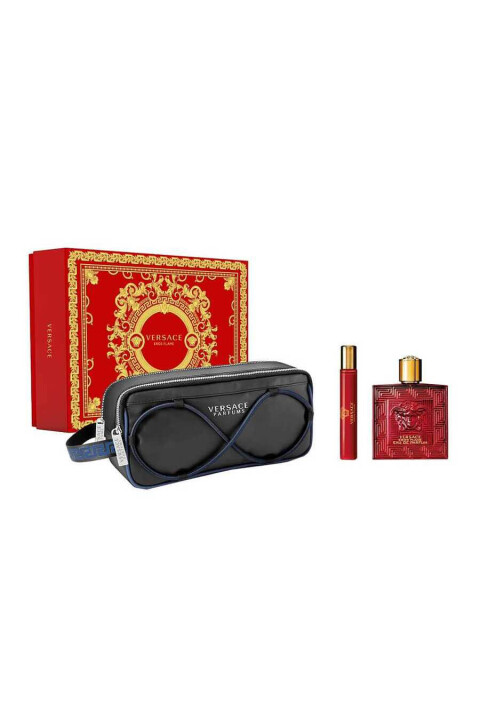 Versace Eros Flame Edp 100 Ml Set Erkek Parfüm Seti 