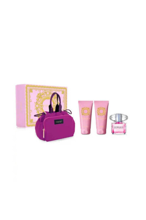 Versace Bright Crystal 90 Ml Edt Set Kadın Set 