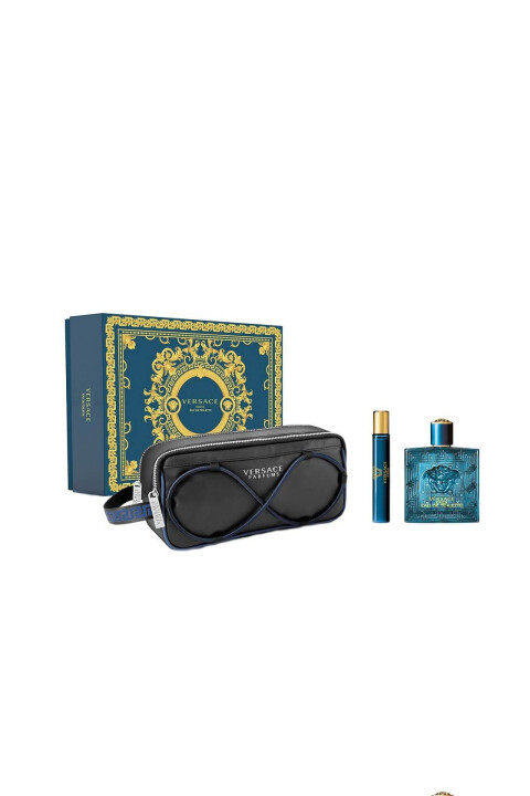 Versace Eros 100 Ml Edt + 10 Ml Edt + Pouch Erkek Set 